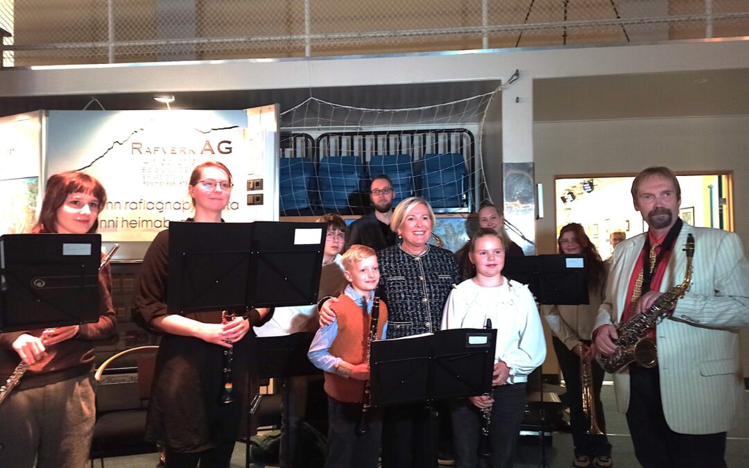 Blásarasveit Tónlistarskólans á Gullkistunni